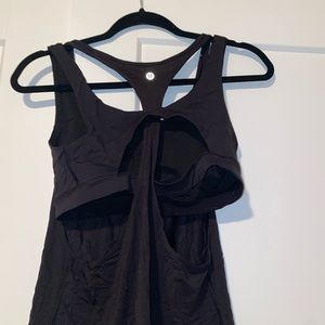 Lululemon black tank top